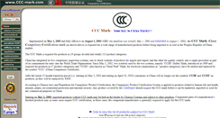 Desktop Screenshot of ccc-mark.com